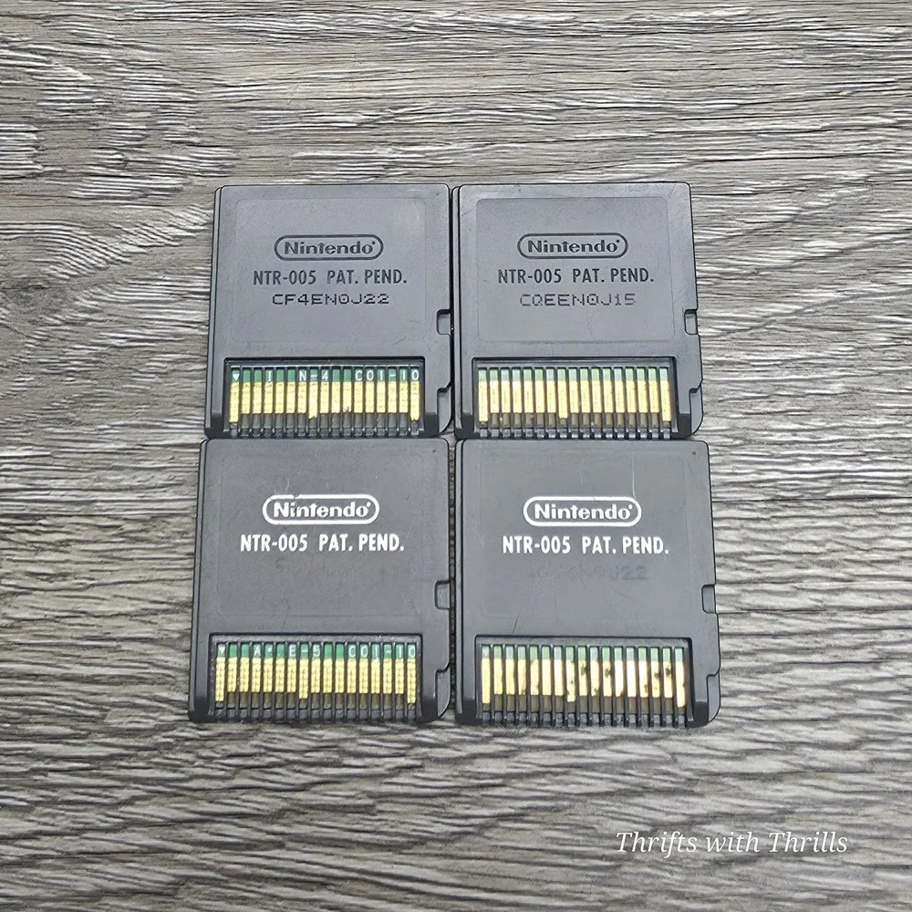 Nintendo DS Game Bundle - 4 Games - NFS MW, My Farm, The Quest Trio,‎ Pet Vet
